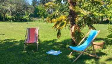 Maison pour 5 - Grand jardin - 500m de la mer - Foto 2, Garden, Garden view