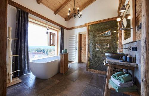 Dreisessel-Chalets im bayerischen Wald - Chalet Dreisessel mit Whirlpool-Sauna-Kamin - Photo 16