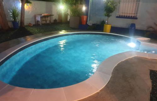 Appartement avec piscine et jacuzzi à 50mètres de la plage et 5min de l'allée des Pins - Photo 4