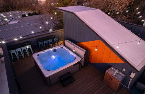 Luxury Hot tub Rooftop Deck Game Room Nashville - Foto 128