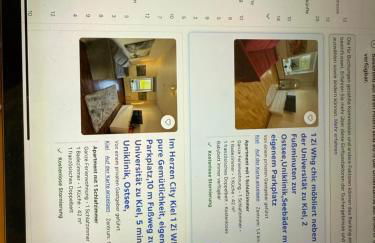 1 Zi Whg an der Universität zu Kiel-City, Alsenstrasse 17, perfekt als Schadenwohnung, eigener Parkplatz, 45 qm, große Wohnküche, , Wlan incl, perfekt möbliert, je 3 Min zur Universitätsklinik zu Kiel, Ostsee, Seebäder, - Foto 23