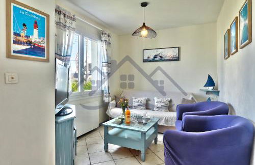 LocaLise - M3B - Souvenir du Guil - Maison de plain-pied avec jardin clos au Guilvinec - Tout à pied, plages, port, centre, commerces, marché - Wif inclus - Linge de lit inclus - Animaux bienvenus - Foto 23