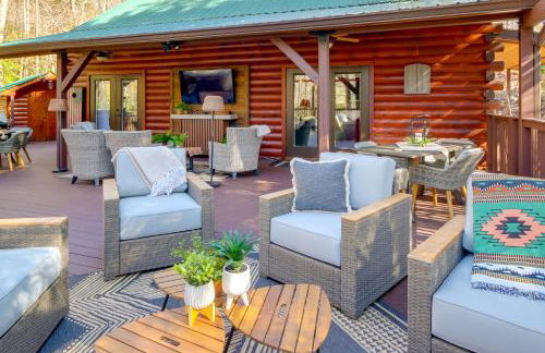 Hot Tub and Fire Pit Fall Family Retreat in Murphy! - Foto 2