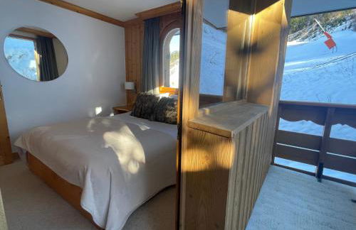 Meribel Centre La Chaudanne, real ski in and out right on slopes, 3 bedrooms 2 bathrooms, newly renovated, Chalet l'Épervière - Foto 15