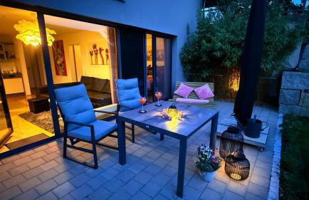 Panorama-Übernachtungen - 4 Sterne DTV - eigene Terrasse mit Garten - Infrarot-Sauna mit Dampfbad - Photo 25