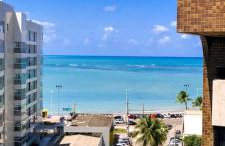 Apartamento na praia de ponta verde com piscina e área de lazer - Foto 12