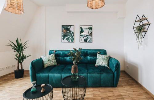 Oasis Appart - Wohnen in Dresden - Netflix - Tiefgarage - Dachterrasse - Foto 13