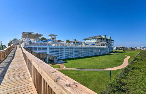 Gulf View and Beach Access Galveston Resort Condo! - Foto 32