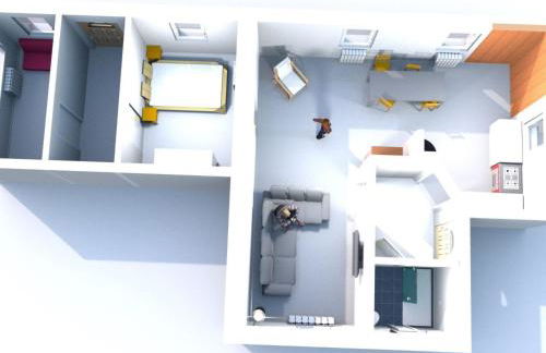 Apartment Helle und moderne Ferienwohnung mit Terrasse by Interhome - Foto 9