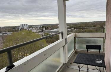 Monteurs Wohnung über den Dächern der Stadt - Foto 34