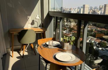 WIDE - Apto 1 dormitório, vaga, piscina panorâmica e academia - Foto 18