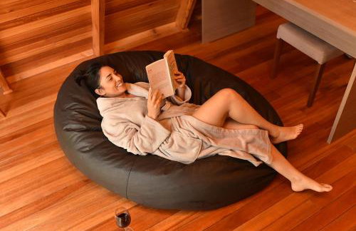 Cabana com lareira, hidro, cavalos e piscina - Foto 25