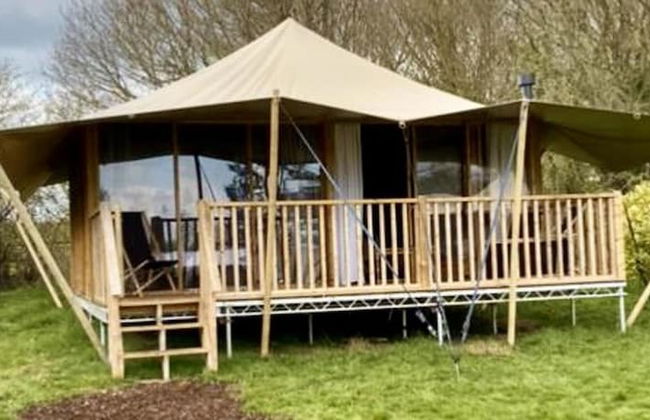 Tregantle Farm Eco Glampsite Super Safari Cabin - Foto 1