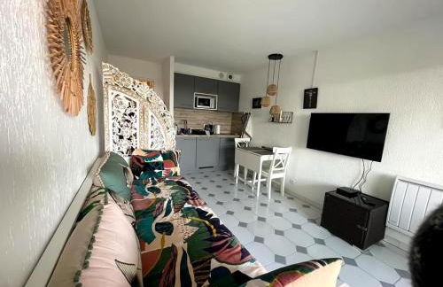 Studio with balcony in Antibes with AC - Foto 7