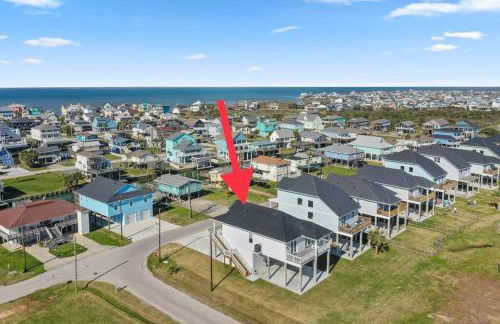 Galveston Beach House with Water Views - Foto 25