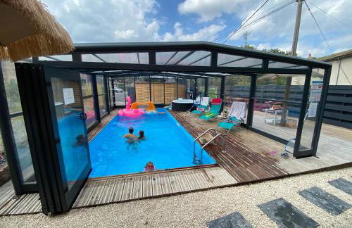 Gîte du Silo Loft atypique ,Tournesol , spa&piscine couverte - Foto 5