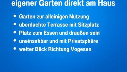 Gesindehaus Charis Ferienhaus nahe Europa Park mit eingezäuntem Garten ideal für Hunde Paare und Familien - Photo 5, Garden