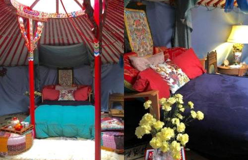 Authentic Mongolian Yurt for a Serene Healing Retreat in Saratoga Springs, New York - Foto 12