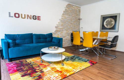 Art City-Studios Kassel 6 und 9 mit 2 Schlafzimmern, groß, modern, citynah, kostenfreie Parkplätze, Süd-Balkons, ruhig, Herkulesblick, voll ausgestattet - Foto 21