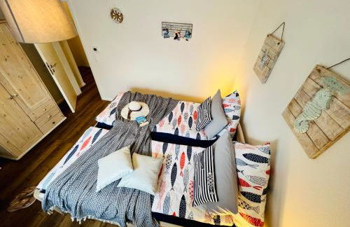 SeeLund - Meeresrauschen lauschen - ruhiges sonniges Apartment mit Garten und Terrasse nahe Strand und Ostsee - Foto 23