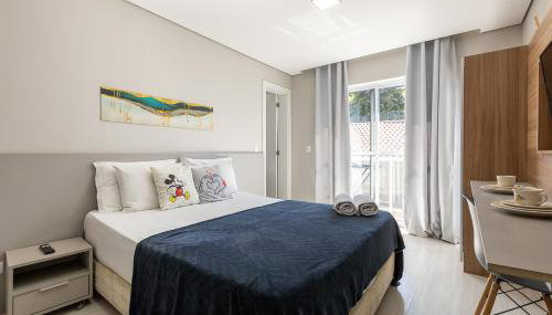 3-Studio lindamente decorado! Ideal para casal!!! - Foto 1