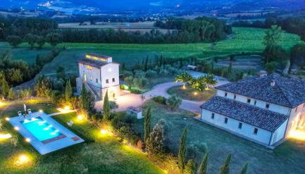 Luxury Villa in Umbria with Private Pool - Foto 2, Garden, Garden view