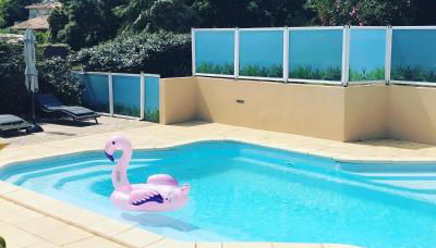 CALA CORSICA - Villas 5 Etoiles T5 Piscine privée - Villa T4 Piscine privée chauffée - Villa T3 Piscine partagée - Internet Fibre - Entièrement Climatisée à Lecci de Porto-Vecchio Cala Rossa - Foto 2, sunbed