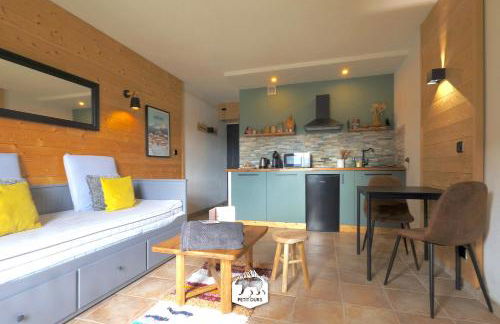 Le Petit Ours & Le Petit Cerf - Studios vue lac & montagnes - Foto 9