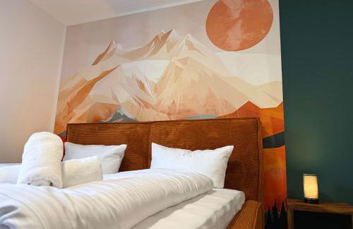 VYLD Fuchs Suite - Urban, Aufzug & Balkon - Foto 6