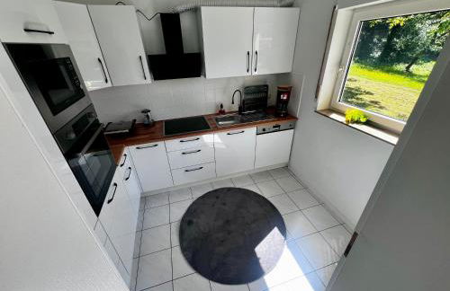 Apartment Ferienwohnung mit Grünem Blick Terrasse & Neu saniert Bordinghaus 24h Check-In in Freudenberg am Main - Foto 34