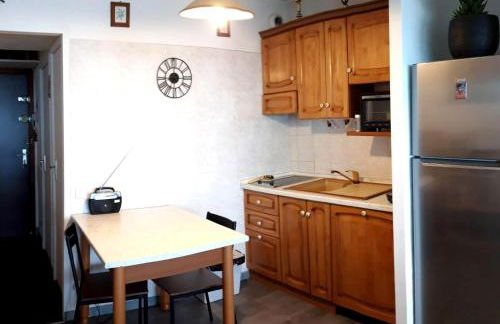 Studio vue mer, balcon face port de Garavan, plage et gare à pied - Foto 7