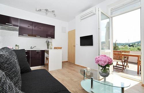 Apartment in Poljana with sea view, terrace, air conditioning, WiFi 3617-2 - Foto 1