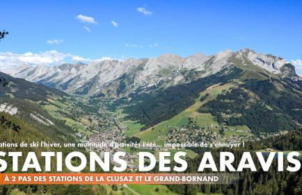 La Terrasse des Aiguilles - Vue montagne, terrasse - AravisTour - Photo 24