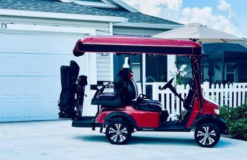 Cozy 2BR in The Villages With BBQ and 4 Seaters Golfcart King Bed - Foto 18