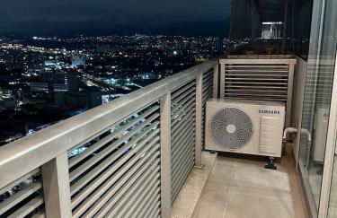 Studio moderno com vista incrível e garagem - Foto 42