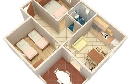 Apartments by the sea Vrsi - Mulo, Zadar - 5951 - Foto 14