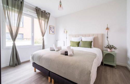 T3 urbain Toulouse 6 personnes avec terrasse - Foto 2