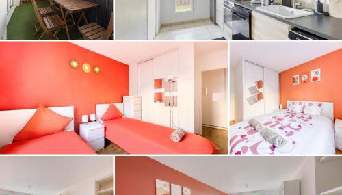 Terracotta Room - Proche Stade de France & CDG & Paris - Foto 5