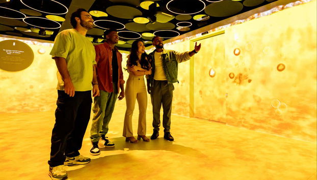 Una delle sale del Belgian Beer World