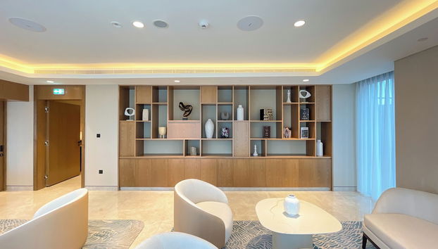 Zona de estar del vestíbulo