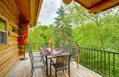 Handcrafted Log Home on River Near Crystal Mtn - Foto 31