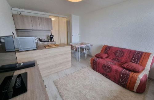 Charmant Studio Rénové 4 Pers, Balcon Sud, Proche Station - FR-1-393-156 - Foto 6