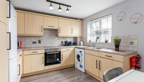 Free Parking Irlam Flat - Foto 4, stove