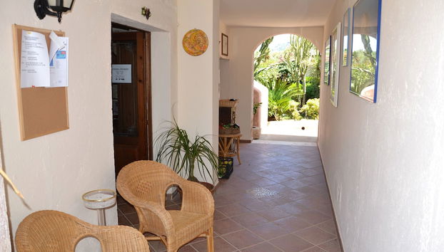 Sala de estar do lobby