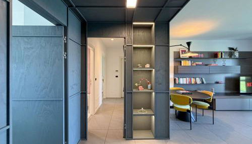 80m2, 7 piano, bilocale con 2 terrazze e 2 bagni - Foto 5, wardrobe