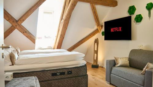 WOOD WORLD Luxury II Massage - Bergblick - Parken - Küche - Light Show - Trampolin - Foto 3, towels