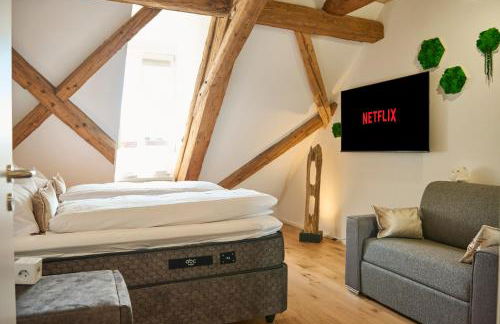 WOOD WORLD Luxury II Massage - Bergblick - Parken - Küche - Light Show - Trampolin - Foto 3