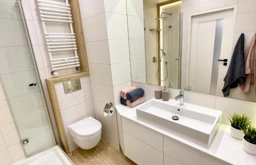 Comfortable Apart, Old Town, Free parking, hanging bed, Wi-Fi, lift, aircon,self check-in 24h, Stare Miasto, winda, nowy budynek, garaż 0 zl, klima - Photo 29