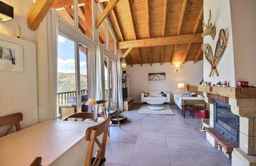 Chalet La Plagne Montalbert 50m des pistes - Foto 9
