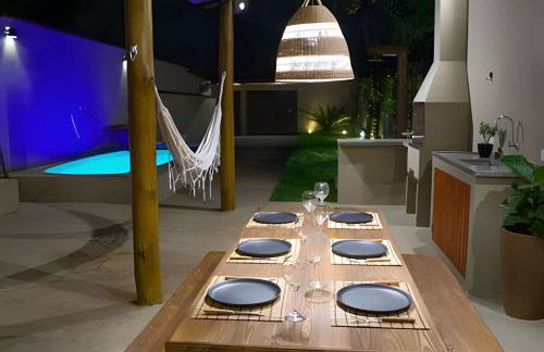 Casa com piscina, a 4 minutos do mar, Boraceia 2 - Foto 49